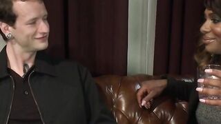 Sexy TS Chasity Debut Huge Cock Fuck