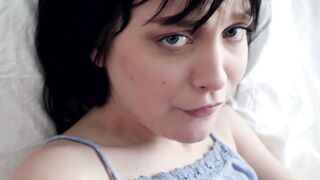Slutty teen stepsis is smitten by the size of her stepbros boner