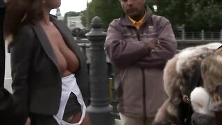Sexy Susi Public MILF Mattress Sex