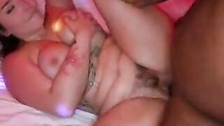 Watching my huge tits wife get fucked