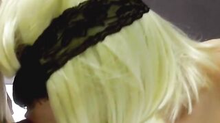 Blonde Amateur Blowjob in Hotel Room