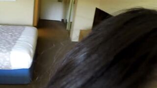 Stiff cock enters teen's hole