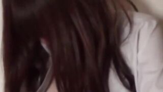 Office girl vibes soaked pussy after long hard work day