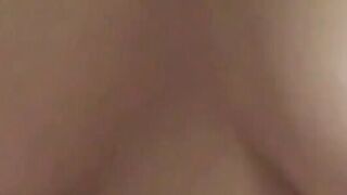 Horny Asian swaps fingers for buzz toy before bedtime