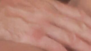 Naked teen works cock on cam