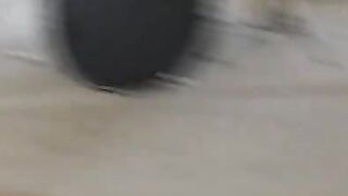 Naked teen works cock on cam