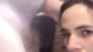 Amateur Anal Sex and Blowjob in Doggy Style Position