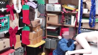 Krystal Orchid stripped and fucked hard by officer