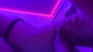 Intense sex with a slim, gorgeous Chinese nymph under ultraviolet light - XXX!