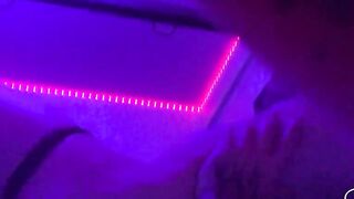 Intense sex with a slim, gorgeous Chinese nymph under ultraviolet light - XXX!