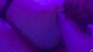 Intense sex with a slim, gorgeous Chinese nymph under ultraviolet light - XXX!