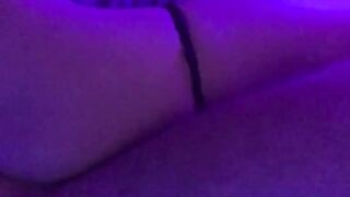 Intense sex with a slim, gorgeous Chinese nymph under ultraviolet light - XXX!