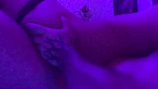 Intense sex with a slim, gorgeous Chinese nymph under ultraviolet light - XXX!
