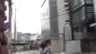Shy girl urgently needs to pee so friend films her outdoors