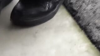 Shy girl urgently needs to pee so friend films her outdoors