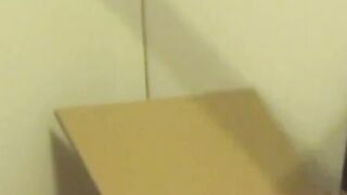 She strips and squeals as wand hits wet spot as voyeur films