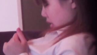 Hidden cam catches schoolgirls rubbing clits under the desk