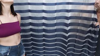 Latina stepdaughter Violet Starr wants to get tickets on stepdads big cock
