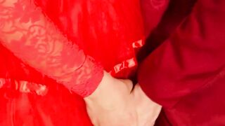 Very bosomy Hailey Rose wont soon forget her stepbrothers rough thrusting