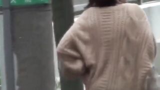 Innocent girls unaware of filming release big streams of pee