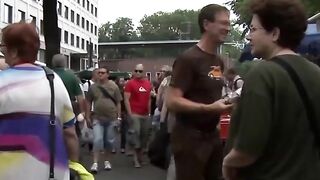 European Babe Public Bondage Sex
