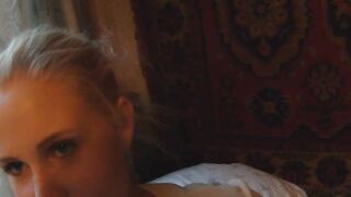 Reality sex scene with a teen