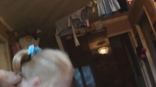 Reality sex scene with a teen