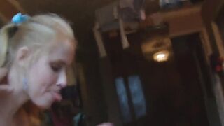 Reality sex scene with a teen