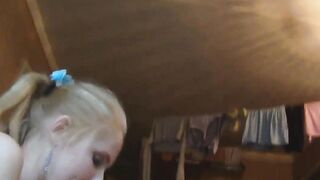 Reality sex scene with a teen