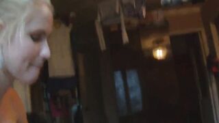 Reality sex scene with a teen