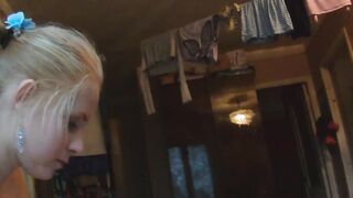 Reality sex scene with a teen