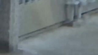 Naughty Japanese girls unload in hidden spots