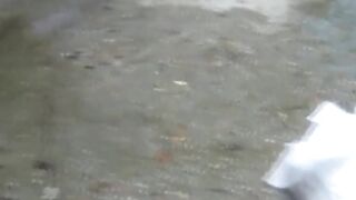 Naughty Japanese girls unload in hidden spots