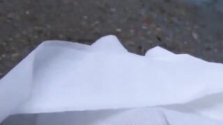 Naughty Japanese girls unload in hidden spots