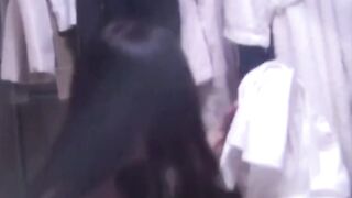 Petite Asian toys pussy to shaking orgasm on spycam couch