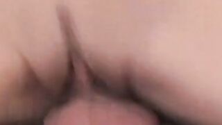 Busty amateur fucked by two men