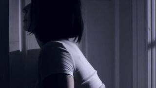 Big tits rebel teen makes strict warden watch her get anal fucked