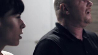 Big tits rebel teen makes strict warden watch her get anal fucked