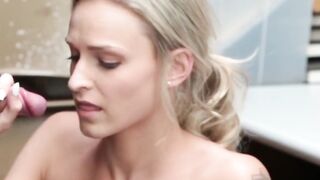 Emma Hix Gets Slammed Hard By Monster Dick - Deep Throat Blowjob & Rough Sex