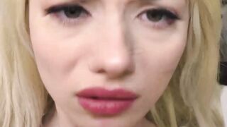 Blonde Cecelia gets shoplifts and pussy punished hard