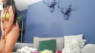 Big tits Latina girl enjoys rough sex after babe gave a perfect blowjob