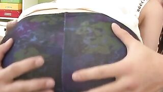 Asian slut gets dildoed