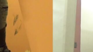 Innocent Japanese girl bound in toilet by deviant stranger