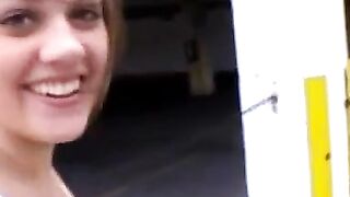 Cute amateur gets cock