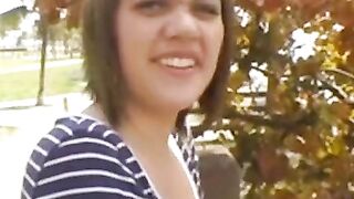 Cute amateur gets cock