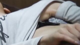 Watch Asian hotties caress hairy wet cunts in solo