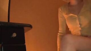 Busty babe loves creampie