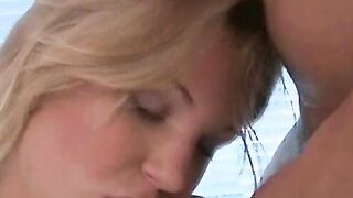 Hot blowjob before anal sex