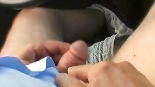 Girl gets shaved pussy fucked