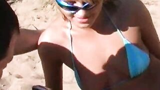 Teen anal fucked in 3some